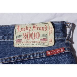 Lucky Brand 2000 Low Rise Bootleg Button Fly 12/39